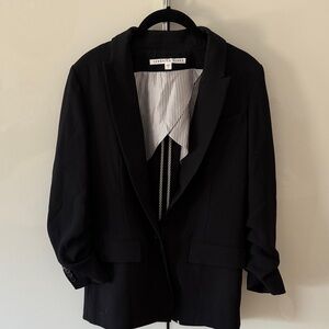 Veronica Beard Black Blazer size 2 3/4 sleeve